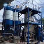 High Performance 10-30 T/h Dry Mix Powder Mortar Plant With Twin Shaft Paddle