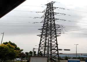 Quality 4 Legged Power Distribution Tower , tubular Transmission Line Steel Towers wholesale