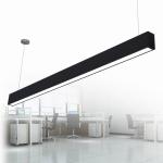 Aluminum 20W 40W Linear Led Ceiling Lights , OEM Linkable Led Shop Lights