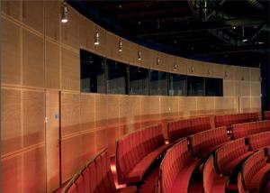 Quality 10mm Wood Grain MDF Acoustic Panel For Cinema wholesale