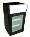 50L hot sale digital control counter top glass door ice cream commercial