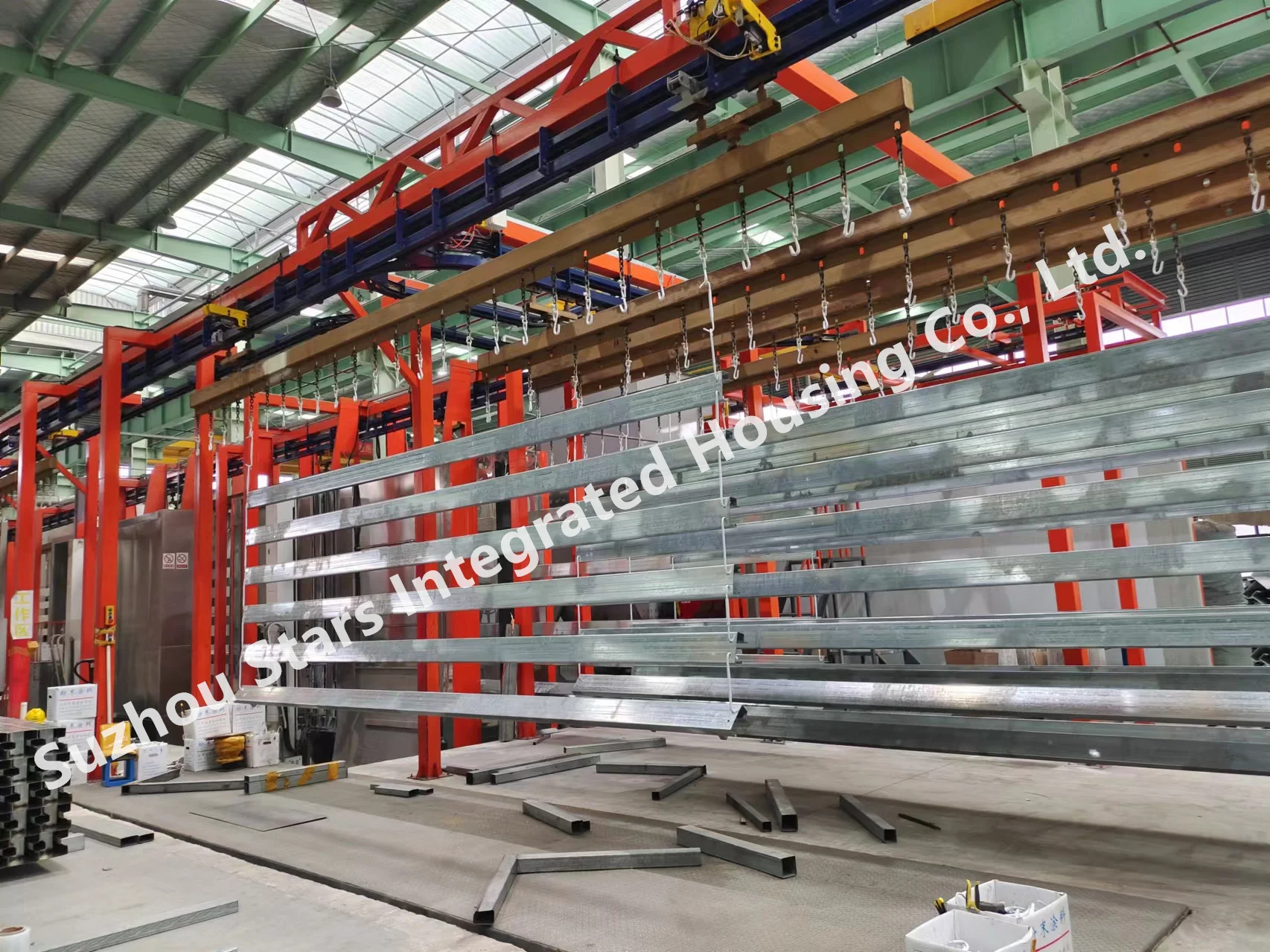 Weather Resistant Prefab Steel House Customized Low Maintenance