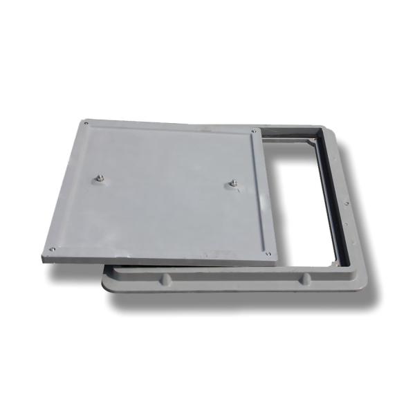 EN124 SMC FRP Chamber Cover , Light Duty Sewer Lid Cover For Waste Water