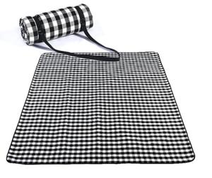 Quality 100% Acrylic Fabric PVC Rubber Bottom Foldable Picnic Blanket wholesale