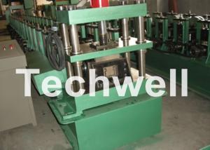 Quality GCr15 Steel Cable Tray Roll Forming Machine For Storage Rack , Rack Beam 12-15m/min wholesale