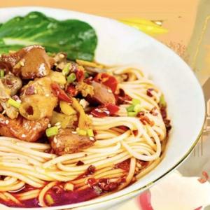 Quality Delicious Chongqing Style Noodles Alkaline Noodles Ramen Chicken Pickled Peppers wholesale