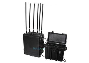 Quality 6 Bands Military Bomb Manpack Jammer 460w High Power With 5% ~ 90% Humidity wholesale