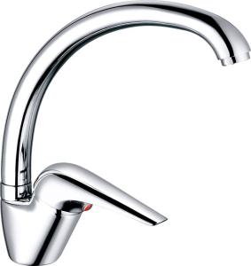Quality Sink Faucet Lever Handle Home Depot Faucets Ceramic Cartridge Chrome Plated Finish wholesale