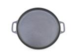 Pre-seasoned 14inch round cast iron pizza pan 35cm