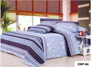 Quality Pigment Printed Sheet Duvet Cover Microfiber Bedding Set wholesale