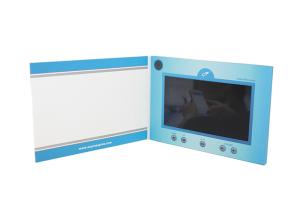 Quality Lithium Battery Printed Video Cards Handmade Built In Magnetic Switch wholesale