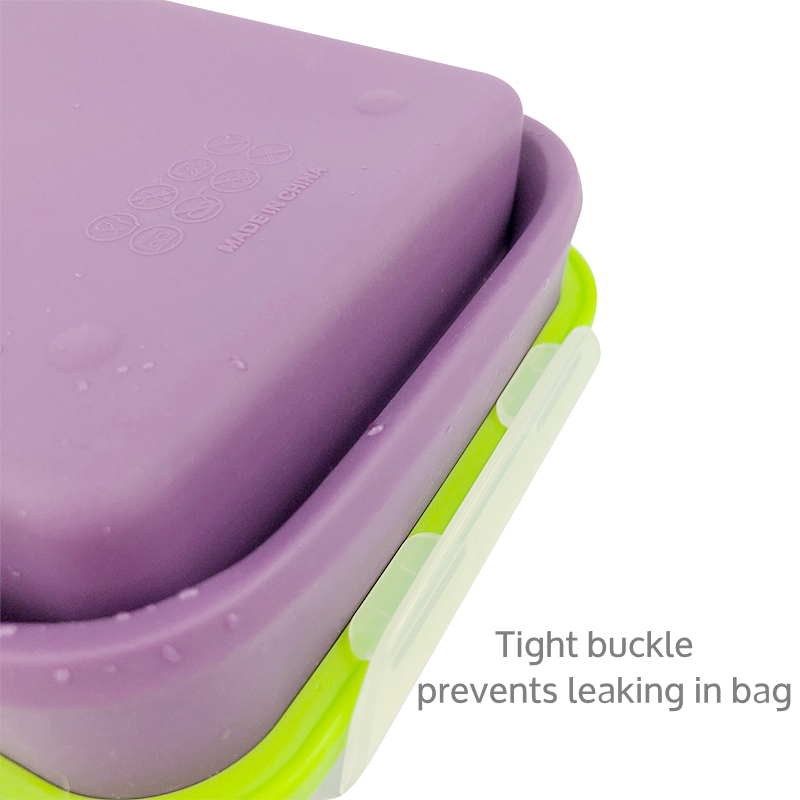 2018 high quality best seller Portable Storage Usage Flexible Silicone Foldable Collapsible Foldable Bowl Lunchbox