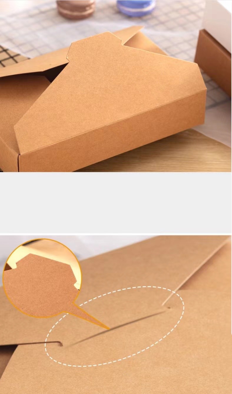 250gsm Food Tea Packaging Kraft Paper Box Matt Lamination food grade brown paper bag