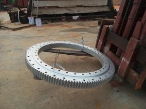 Quality HS QTZ125 Tower Crane Spare Parts 1400 40F Slewing Bearing 158 Teeth 72 Holes wholesale
