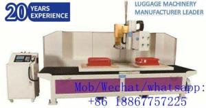 Quality Fully-auto Cutting &amp; Hole Puncher Machine for Luggage Suitcase Production wholesale