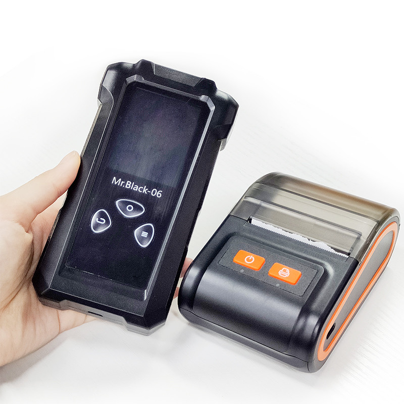 Factory Alcohol Breath Analyser With Printer LED Display Fuel Sell Sensor