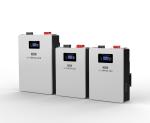Wall Mount 25.6V 48V 100 - 300AH Lithium Iron Battery
