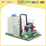 High Output 10 Tons / Day Flaker Ice Machine / Commercial Ice Making Machine