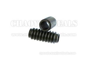 Quality Black Silicone Rubber Bellow Seal Ozone Resistance , Rubber Flexible Bellows wholesale