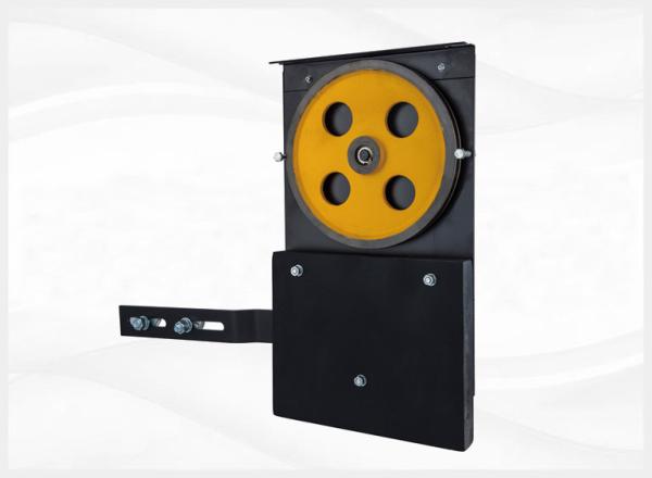 Cheap Cast Iron Material Elevator Spare Parts Tension Device For Middle / High Speed Elevator for sale