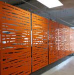 Polyester Custom Design Office Acoustic Room Dividers CNC Cutting Service