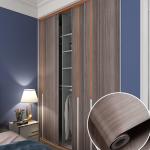 Vacuum Press Decorative Furniture Film Embossed PVC Self Adhesive Foil