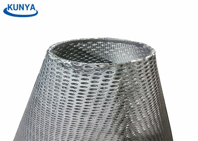 Threaded Interface Conical Sintered Filter Elements Cone 8000 Mesh Stainless Steel Basket