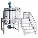SUS Soft Drink Production Line Emulsifying Homogenizer Electric Steam Mixing