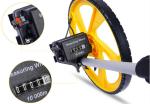 12 Inch Road Distance Digital Display Measuring Wheel With Aluminum Foldable