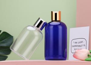 Quality 21mm Press Cap Plastic Lotion Bottles 300ml Boston PET Bottle wholesale