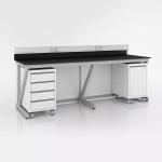 Side Table Science Biology Lab Furniture SEFA 8M Laboratory Working Bench