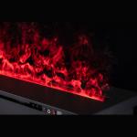 62inch 1550mm Water vapor Fireplace Stainless Inner Core Remote Button Control
