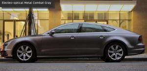 Quality 140gsm Matte Car Vinyl Wrap Electro Optical Metal Battle Grey Car Wrap Film wholesale