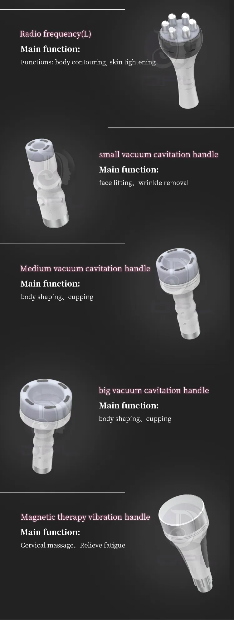 9 In 1Body Sculpting 80K Cellulite Removal Rf Cavitation Machine Skin Rejuvenation Wrinkle Removal As85