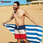 Printed Sublimated Beach Towels Environmental Friendly Antibacterial Fashion