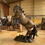 Life Size Metal Horse Statue Bronze Sculpture Life Size Garden Animal For Sale