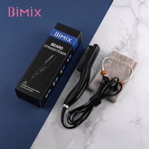 Quality PTC Heating Tourmaline Ceramic Beard Straightener Brush wholesale