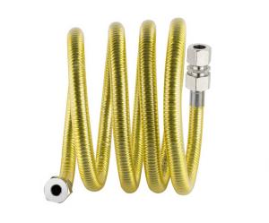Quality DN10x400 Stainless Steel Gas Hose , SS304 Natural Gas Heater Hose wholesale