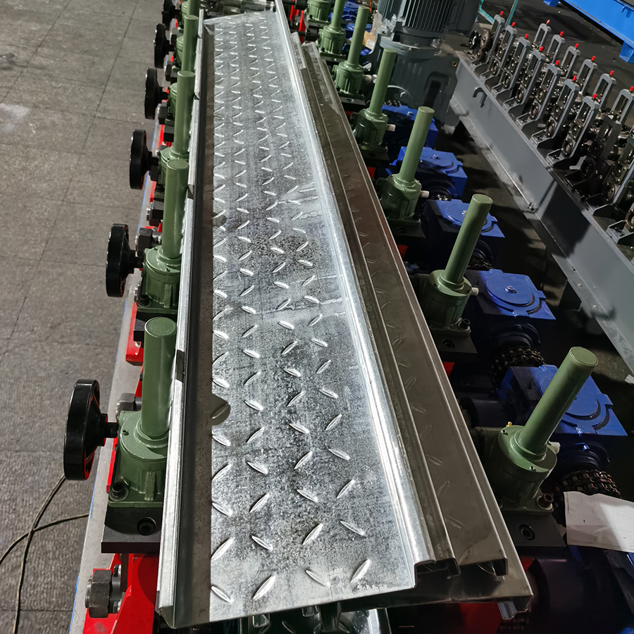 Metal Decking Planks Scaffold Forming Machine 12T OEM