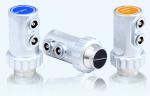 2MHz 4MHz 6MHz Ultrasonic Straight Beam Probe , Dual Element Probe