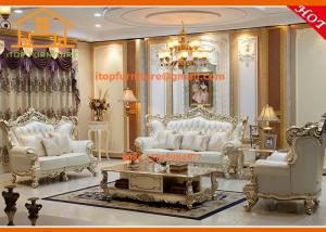 Quality Latest sofa design living room antique moroccan wooden sofa set designs and prices wholesale