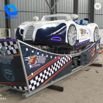 Attractive Family Rides Mini Flying Car Color Customized For Indoor Amusement