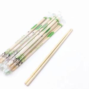 Quality 100% Eco-friendly 200 mm round shape disposable bamboo chopsticks wholesale