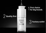 Silk Printing Rotating Square Airless Pump Bottle 1oz Refillable