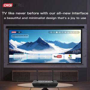 Quality Digibox Smart Android TV Box Android 12 Voice Remote Control wholesale