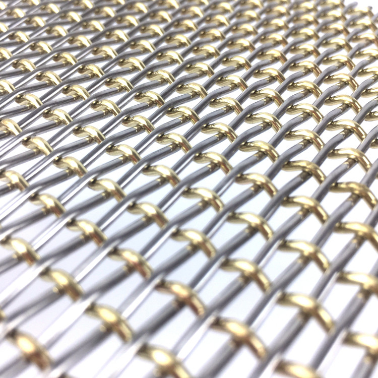 Customizable Stainless Steel Metal Mesh For Hard Decorative In Interior And Exterior Design