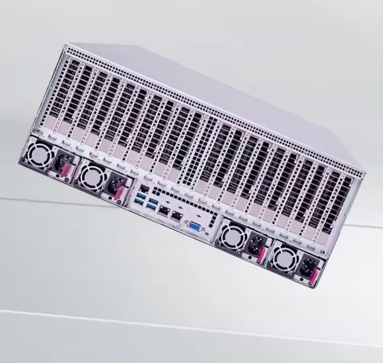 Stock Servers 9U 10GPU Server Chassis with Customized Processor Type and Rackmount Design