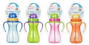 Quality Non Spill BPA Free 9oz 290ml Baby Weighted Straw Cup wholesale