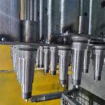 2500-3500Kg 50mm Unbraked Square Tube Drop Axle 188.5mm Spindle