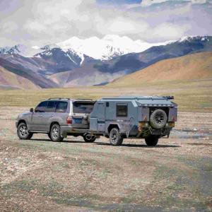 Quality Airbag Suspension Offroad Rv Trailer Full Size Tire NJSTAR Trailer wholesale